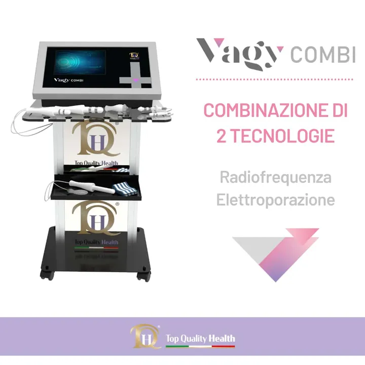 Vagy Combi® — dispositivo medico per radiofrequenza ed elettroporazione utilizzato nello studio di Anna Chiara Ferri