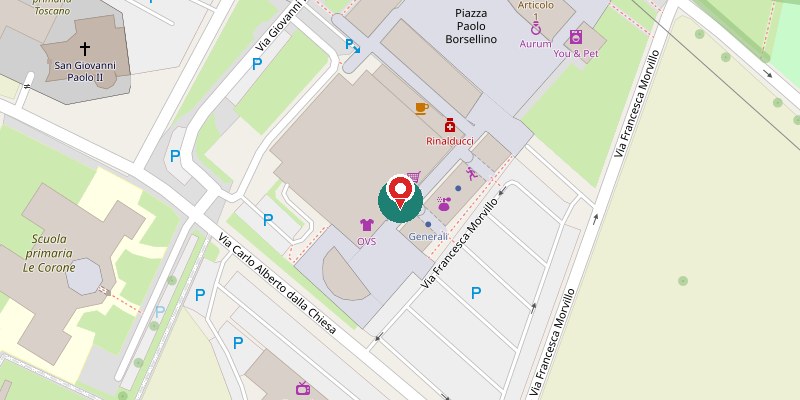 Mappa Studio di Spoleto — riferimento per chi viene da Spoleto